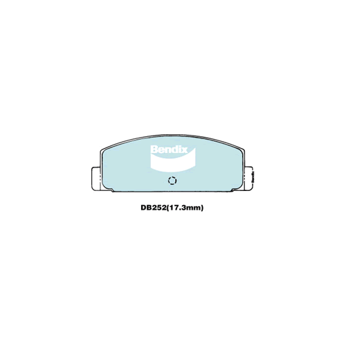Brake Disc Pad Set  Bendix DB252 GCT For MITSUBISHI Sigma Scorpion Starion