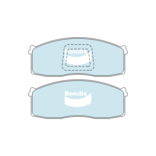 Brake Disc Pad Set  Bendix DB294 GCT For NISSAN Skyline R30 Stanza 710
