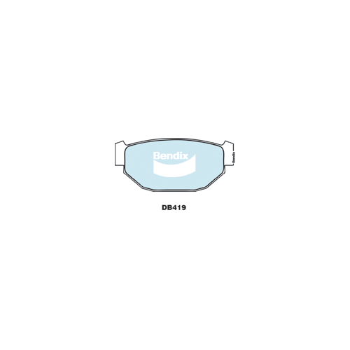 Brake Disc Pad Set  Bendix DB419 GCT For SUBARU Leone Vortex TX XT 1.8L