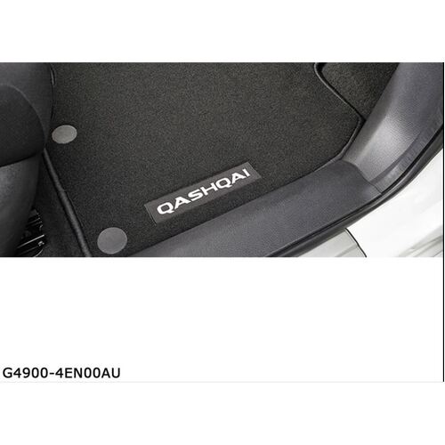 New Genuine Nissan J11 Qashqai Carpet Mat Front Rear Set G49004EN00AU