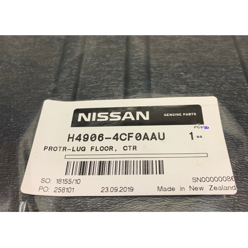 Protr-Lug Floor  Ctr H4906-4CF0AAU for Nissan