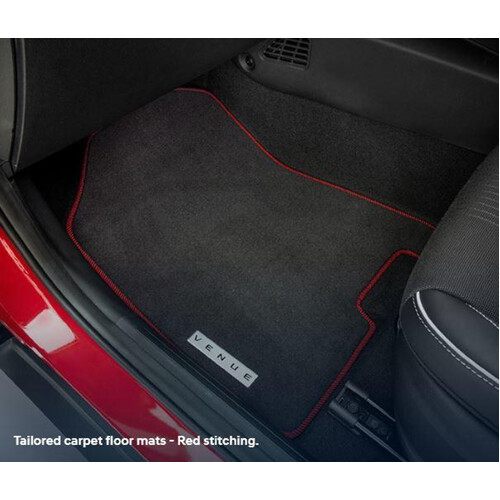 Floor Mat Carpet - Red Snake Skin K2A20APH20 for Hyundai