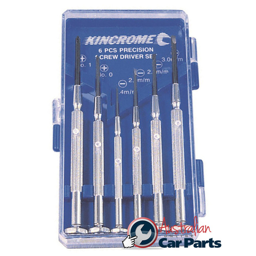 KINCROME Precision Screwdriver Set 6 Piece 16066C NEW