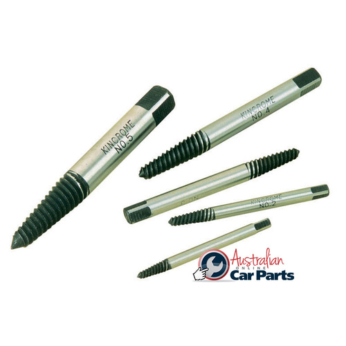 KINCROME Screw Extractor Set 5 Piece 19157C NEW