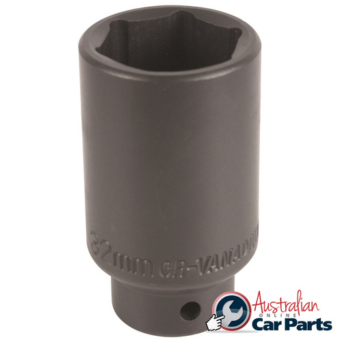 KINCROME 4WD Axle Nut Socket 32mm (1-17/64") 1/2" Drive K080012