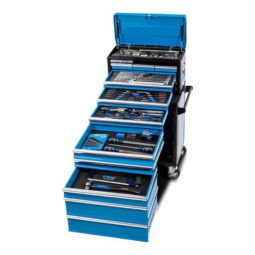 KIncrome EVOLUTION Tool Workshop 185 Piece 11 Drawer 1/4, 3/8 & 1/2" Drive K1225