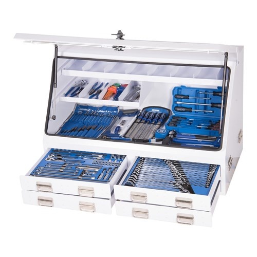 KINCROME UPRIGHT TRUCK BOX TOOL KIT 232 PIECE 1/4| 3/8 & 1/2" drive K1259W
