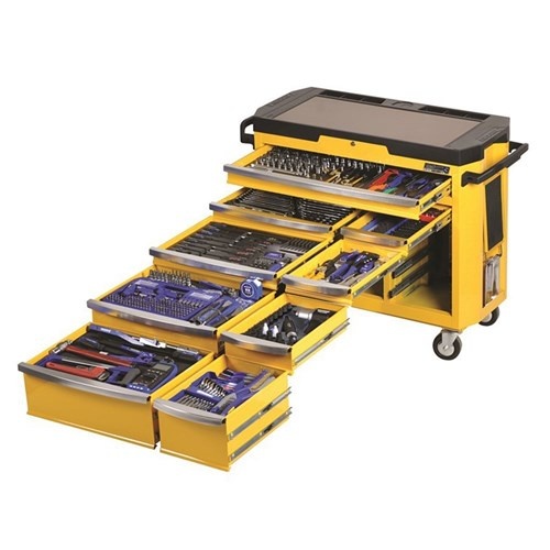 KINCROME CONTOUR® Tool Trolley 485 Piece 1/4, 3/8 & 1/2" Drive K1506Y