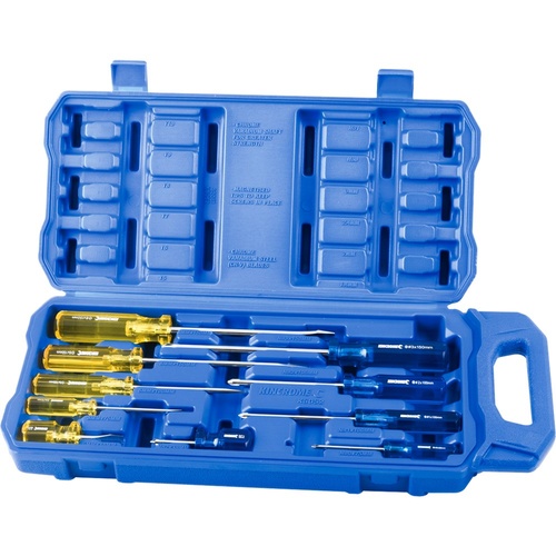 KINCROME Screwdriver Set Acetate Handle 10 Piece K5052