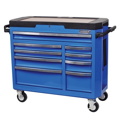 KINCROME CONTOUR® Tool Trolley 9 Drawer Electric Blue™ K7759