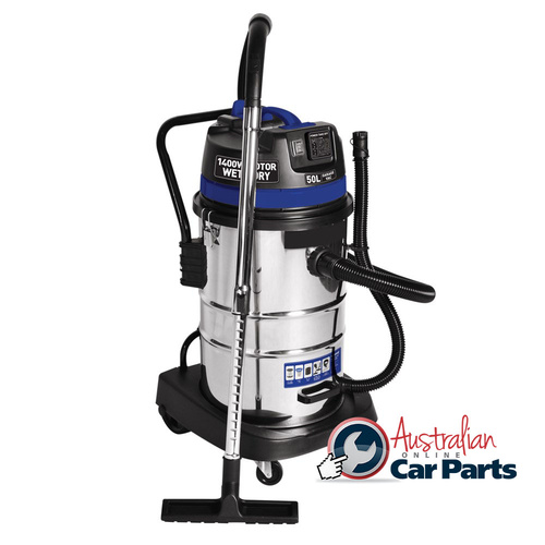 KINCROME Wet & Dry Workshop Vacuum 50L 240V/1400W KP704