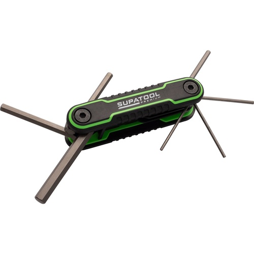 KINCROME Folding Hex Key Set 9 Piece Imperial STP5101