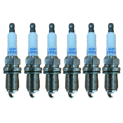 Genuine Spark Plugs set of 6 for Ford Falcon BF/Territory SY Petrol AGSP22YE13 Iridium 