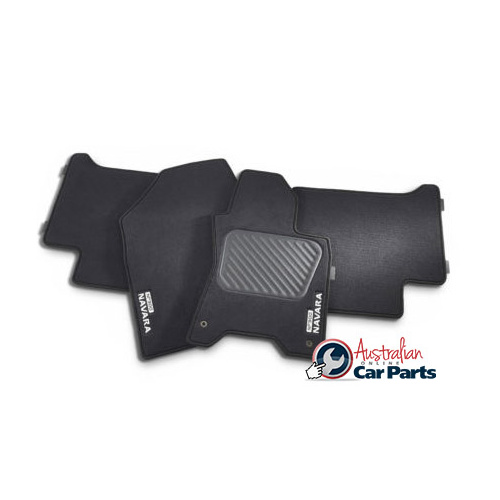 Front & Rear Genuine Nissan Carpet mat Set for Navara D23