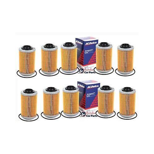 Oil Filters x 10 ACDelco suitable for HOLDEN ACDelco VZ VE VF V6 Commodore 3.6 3.0 2004-14