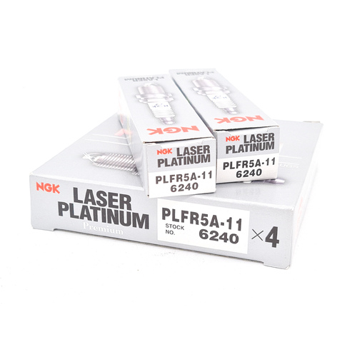 Platinum Spark Plug  NGK PLFR5A-11 Pack Of 6 for Nissan Navara Pathfinder 4.0l Murano Skyline