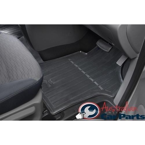 Hyundai iMax iLoad Floor Mats Rubber FRONT & REAR SET New Genuine 2008-2014