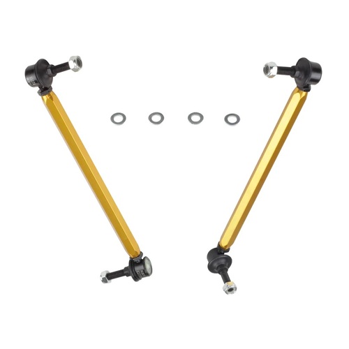 Sway Bar Link Kit Heavy Duty Adj Steel Ball Whiteline KLC176