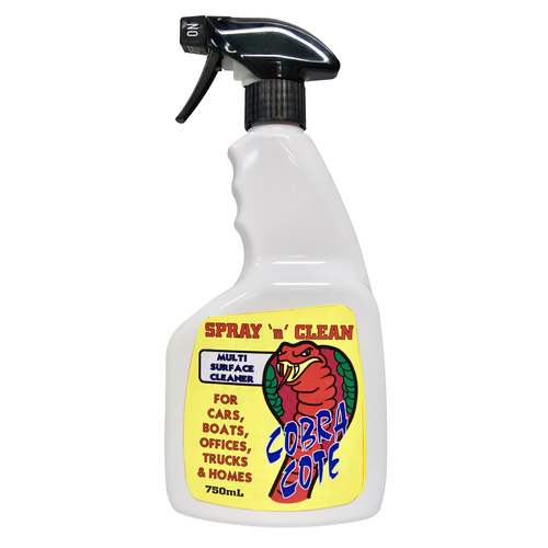Cobra Cote Spray n' Clean All Purpose Surface Cleaner Anti Bacterial surface spray 750ml