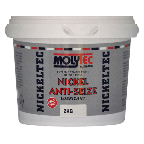 Molytec Nickeltec Anti-Seize Nickel based Anti-Seize Compound 2kg Tub, Protects parts from Corrosion, Gailing & Seizing 