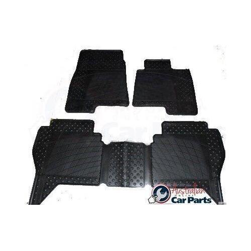 Floor Rubber Mats suitable for Mitsubishi NX Pajero 2015- New Genuine Front & Rear