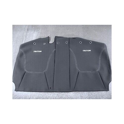 Triton MQ Rear Seat cover Set Neoprene suitable for Mitsubishi 2015-2017 DC Genuine