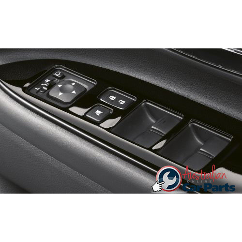 DOOR SWITCH GARNISH PANEL suitable for Mitsubishi Outlander set of 4 ZK 2015- Genuine New