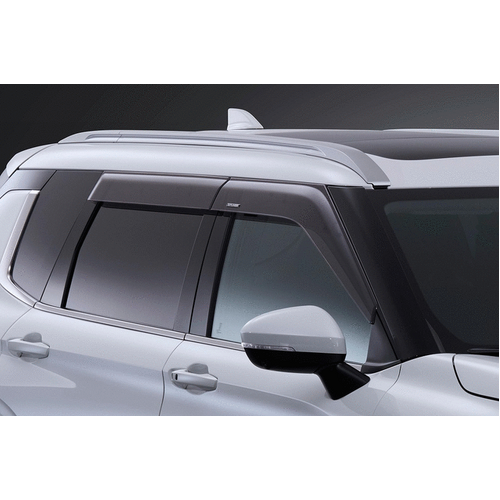 Deflector Set Side Window  Tinted MZ562930EX for Mitsubishi