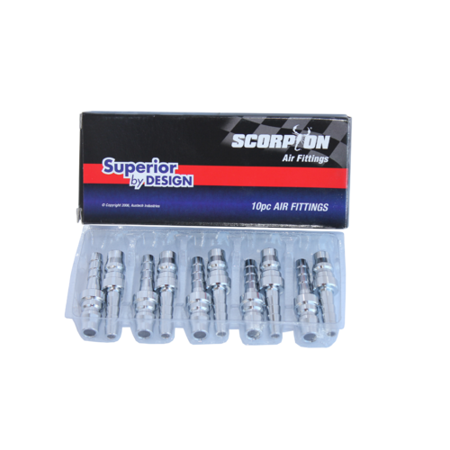 SP Tools Nitto Style 1/4 Hose Barb (Box of 10) PH20BX