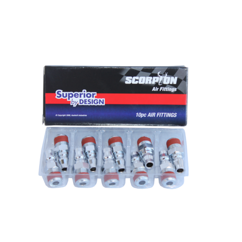 SP Tools Nitto Style 3/8" Male Plug (Box of 10) PM30BX