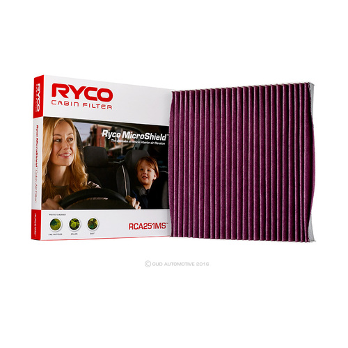 Pollen Cabin Filter Ryco RCA251MS Suitable for HONDA CITY CR-Z HR 
