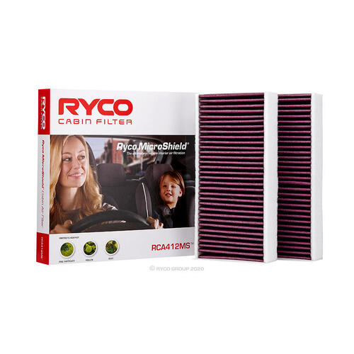 Air Cabin Pollen Filter  - Micro RCA412MS Ryco For BMW 2 Series 2.0LTP B48A20B F45 Active Tourer 225i