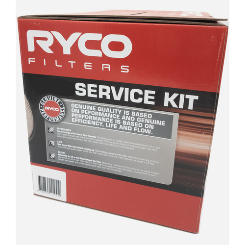 Performance Oil Air Fuel Filter Service Kit Ryco 