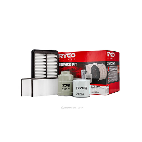 Service Filter Kit RSK34C Ryco For Nissan Navara 2.5LTD YD25DDTi D40 Ute dCi