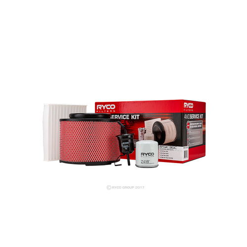 Oil Air Fuel Filter Service Kit Ryco RSK36C  for TOYOTA HILUX, TGN16, 2.7 (TGN16_) 02/05-08/15