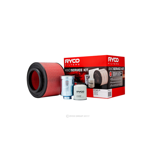 Service Filter Kit RSK4 Ryco For Ford Ranger 3.0LTD PJ Cab Chassis TDdi