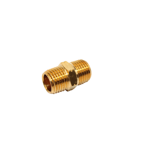 SP Tools Brass 1/4" m x 1/4" m Hex Nipple SCA12
