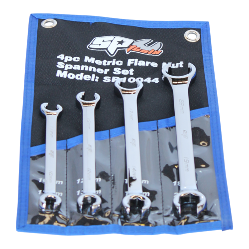 SP Tools Spanner Set Flare Metric 4 Piece SP 10044