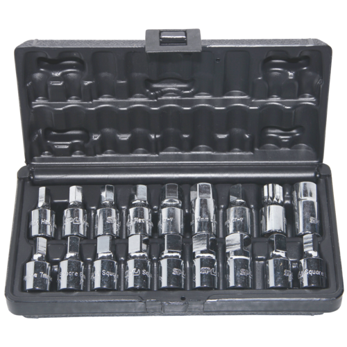 SP Tools Oil Drain Plug key Set 3/8" -18 Piece SP20215 