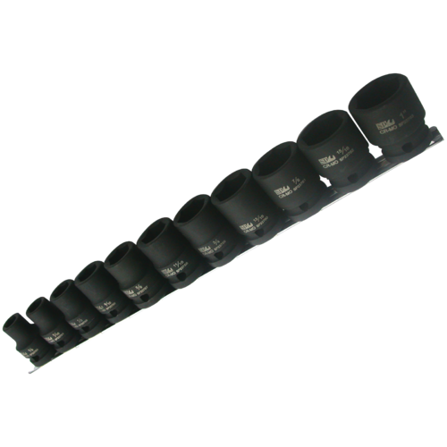 SP Tools Socket Rail Impact 1/2 Drive 6 Point 11 PieceAE SP20351 