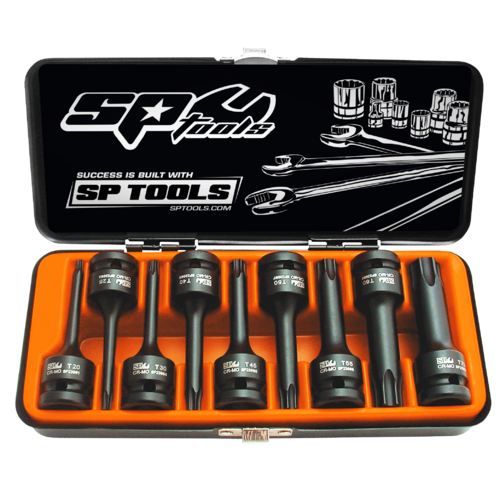 SP Tools Socket Set Impact 1/2 Drive Torx 9 PieceP20380 