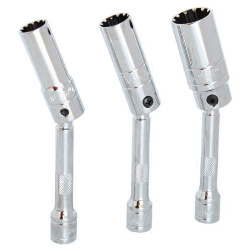 SP Tools Socket 3/8" Drive 3 Piece Spline Spark Plug Magnetic SP22499