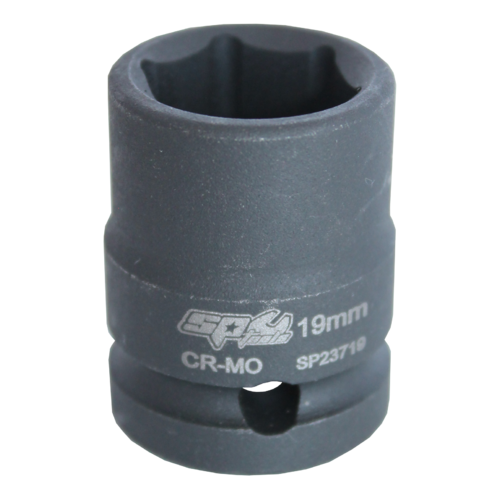 SP Tools Socket Impact 1/2" Drive 6 Point Metric 21mm SP23721 