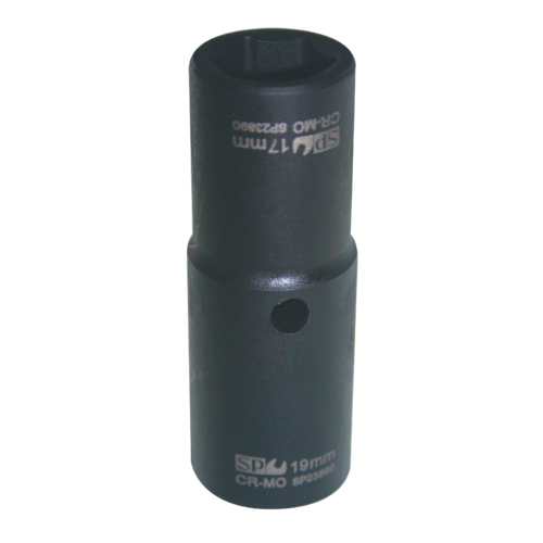 SP Tools Socket Impact Flip 1/2 Drive Metric 17x19mm SP23890 