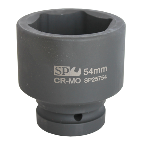 SP Tools Socket Impact 1" Drive 6 Point Metric 52mm SP25752 