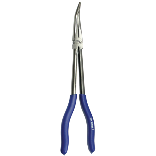 SP Tools pliers long handle 275mm bent 45 degree SP32163