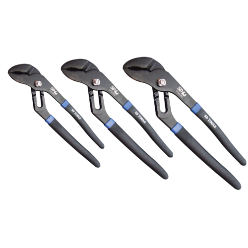 SP Tools Plier Set 3 Piece Multigrip (Adjustable Joint) SP32910 