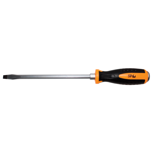 SP Tools Screw Driver  Go Thru Slotted 8x200mm SP34154 