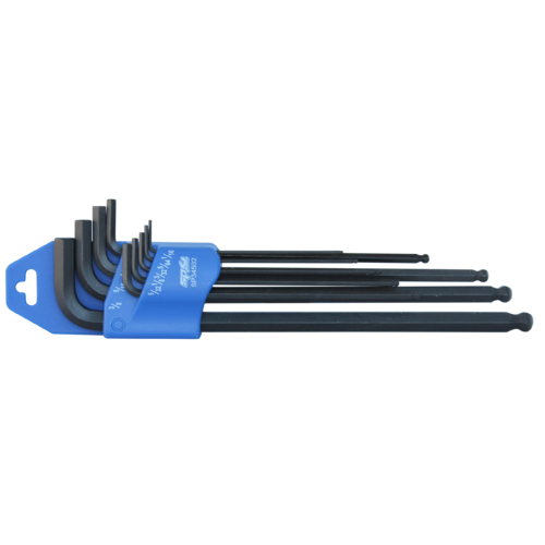 SP Tools Key Set 9 Piece SAE Ball Drive Hex SP34502 