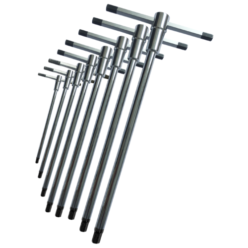 SP Tools Hexkey Sliding T-Handle 8Pc Metric Set SP34710